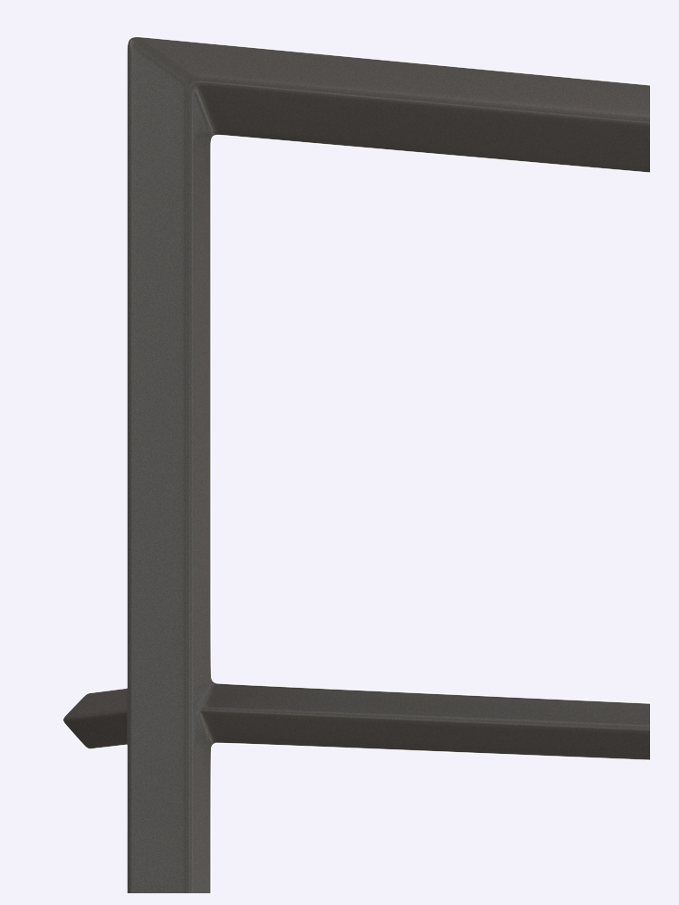 Reina Dora 1470 x 500, Anthracite